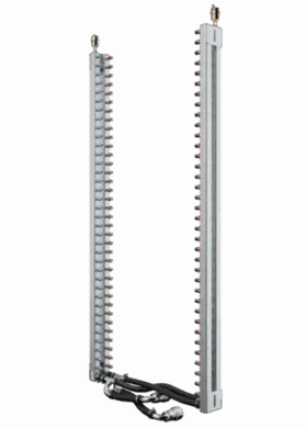 Dual vertical rack liquid cooling manifolds with flexible hose connections