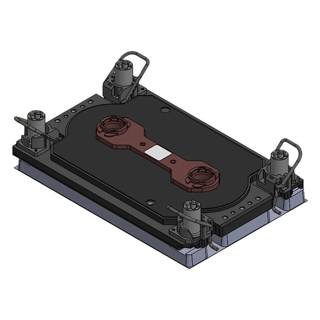 Precision cold plate design for Intel Sapphire Rapids processors in liquid-cooled servers.