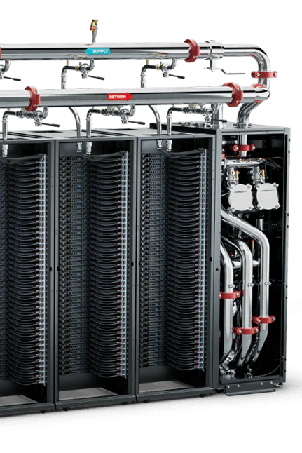 Direct liquid cooling manifold and rack integration for high-density AI servers.