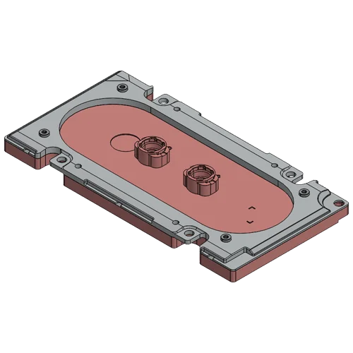 Direct liquid cooling coldplate designed for NVIDIA B200 GPU